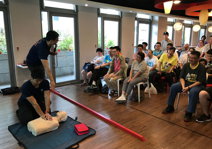108年7月13日急救AED+CPR訓練課程