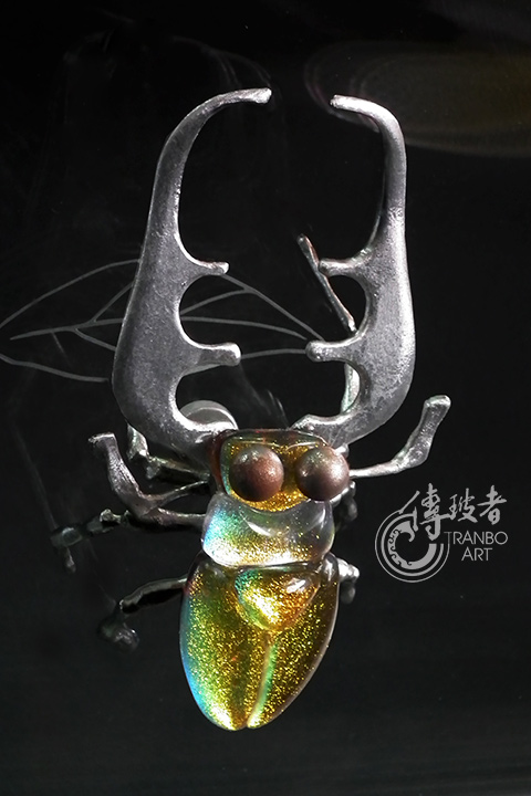2015年臺灣工藝競賽「美術工藝組」入選作品：永恆DNA（鍬形蟲）