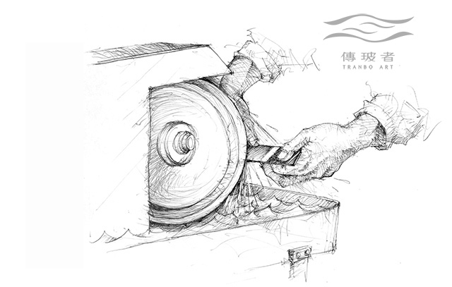 傳玻者_工藝技法_冷工修磨