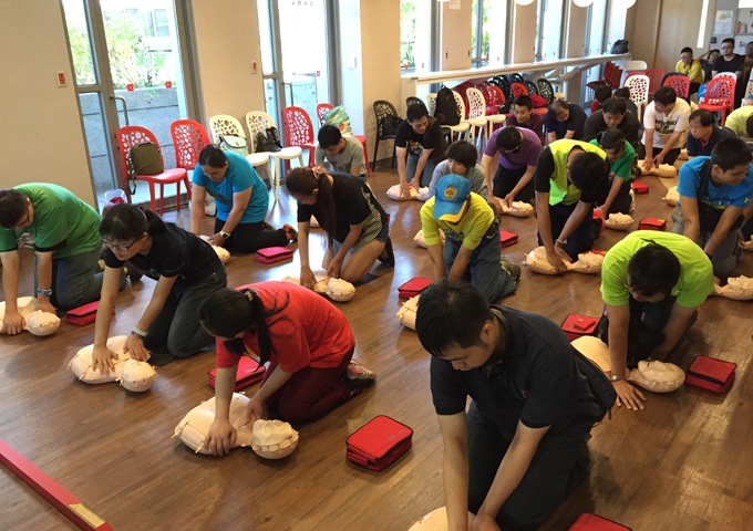 107年7月14日急救AED+CPR訓練課程