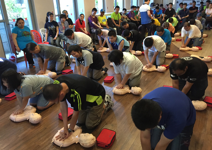 106年8月19日急救AED+CPR訓練課程