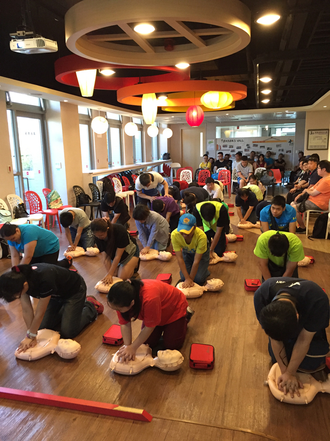 106年8月19日急救AED+CPR訓練課程